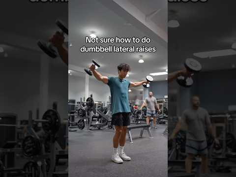 Not sure how to do Dumbbell Lateral Raises Properly? DO THIS