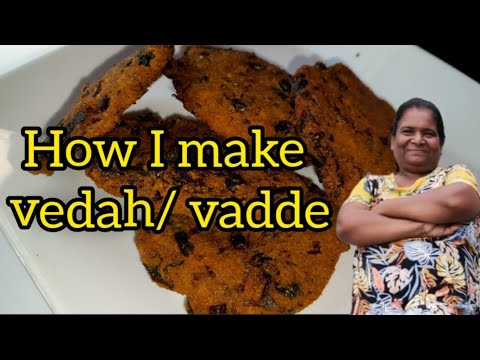 How I make vedah / vadde for breakfast on a cold winter sunday morning 23/06/2024