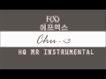 F(X) (에프엑스)/ Chu! ~HQ MR INSTRUMENTAL~ 