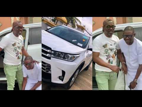 OGANLA PASUMA CELEBRATE HIS SON TIRI LEATHER ALAMU BRAND NEW JEEP ACHIEVEMENT IN 1YEAR LATEST