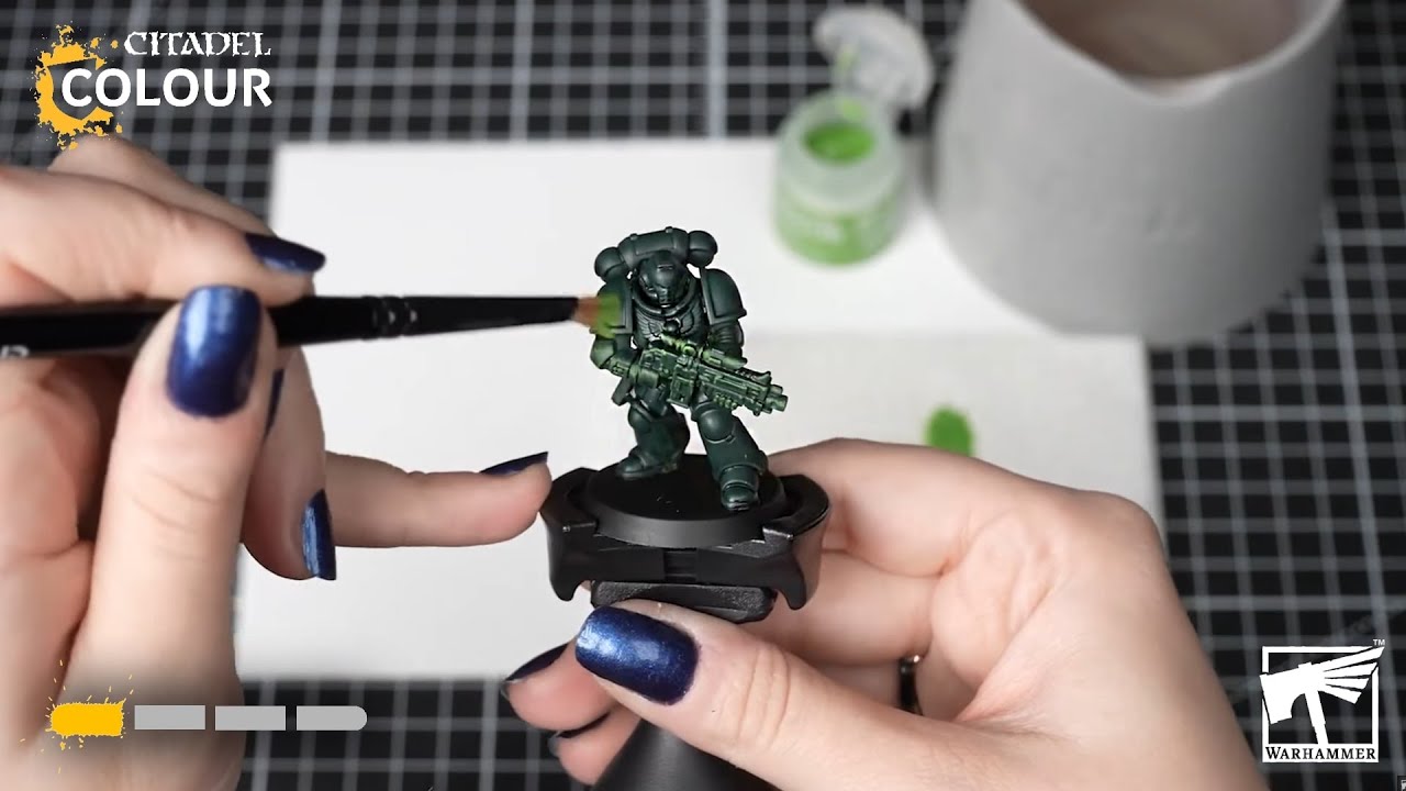 How to: Drybrush | Beginner | Warhammer Painting Essentials