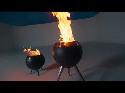 MOON Feuerkorb: Rauchfreies Feuer von einem anderen Stern