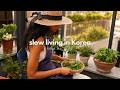 Slow Living In Korea Sourdough Baking Beginner Gardening Quiet Summer Days