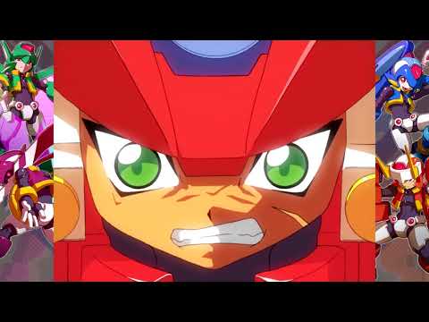 Rockman ZX Advent - Ashe- Grey - Model A ROCK ON!  - MM Zero/X Legacy Collection FULL HD Cinemática