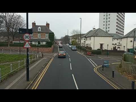 ariva north east 47 service from haymarket bus station to newcastle general hospital