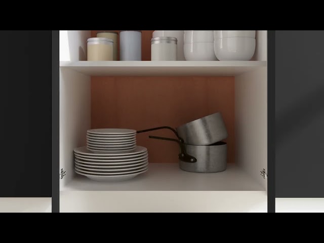 Video teaser per 801189 vidaXL Bottom Cabinet Black 60x46x81,5 cm Engineered Wood