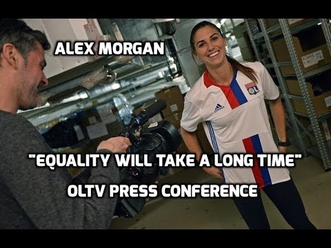 D1 Feminine - Alex Morgan: "Equality Will Take A Long Time" (OLTV Press Conference) - 1-7-17