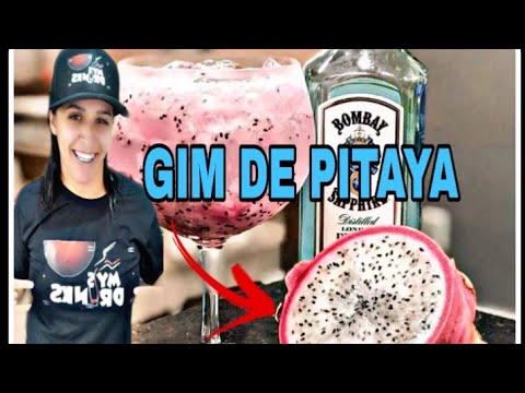 Drink Fruta exótica: Pitaya com Gin