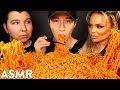 ASMR NUCLEAR FIRE NOODLES With NIKOCADO AVOCADO TRISHA PAYTAS No Talking MUKBANG