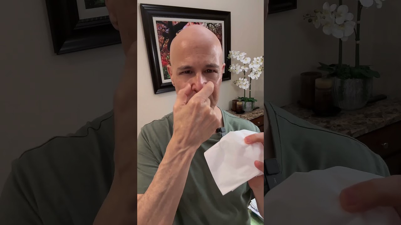 Unblock Your Stuffy Nose in a Minute!  Dr. Mandell