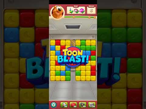 Toon Blast Level 2632 No Boosters Series
