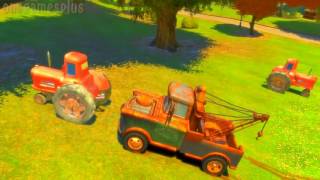 Disney cars Mater Tractor Tipping