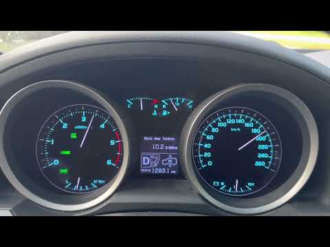 0-200 km/h Toyota Land Cruiser 200 V8 Diesel