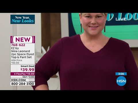 HSN | Nina Leonard Fashions 3rd Anniversary 12.29.2021 - 08 AM