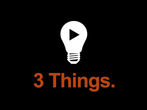 Minute Movies | 3 Things
