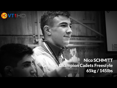 Honoring of Nico Schmitt (KSV Rimbach) - German Champion 2019, Cadets Freestyle (145 lbs)