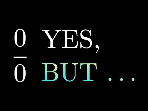 You can divide by Zero, but ... | How Math works