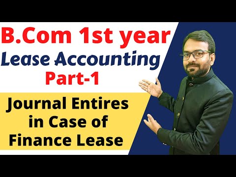 B Com 1st year Accounts Chapter 1 in Hindi Financial Accounts B Com 1st year Lecture 1
