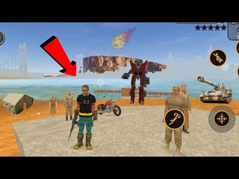 Vegas Crime Simulator (Vegas Hero Standing Army Base Threshold) Angry Army Man - Android Gameplay HD