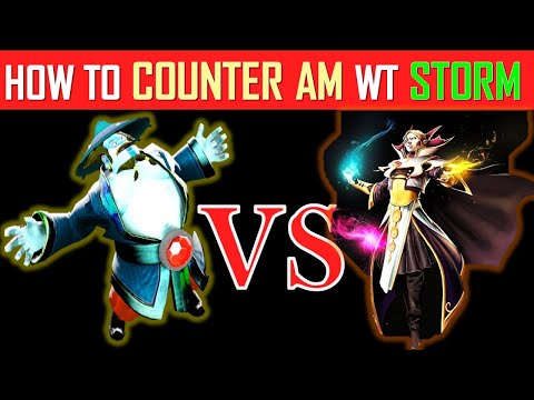 Storm Spirit vs Invoker - How to COUNTER AM with Storm!? [Dota 2]