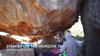 Video thumbnail of Stalker On the Horizon, 7b+. Rocklands