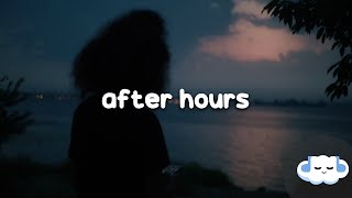 Kehlani - After Hours (Lyrics)