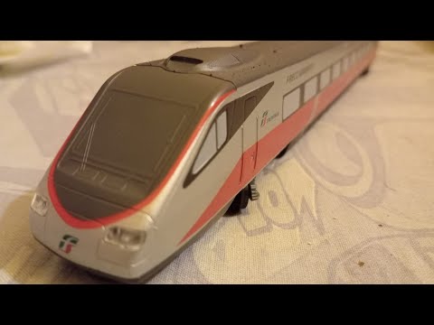 spiegazione modellino ETR 485 Frecciargento lima