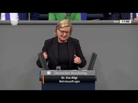 Jahresbericht der Wehrbeauftragten im Parlament beraten