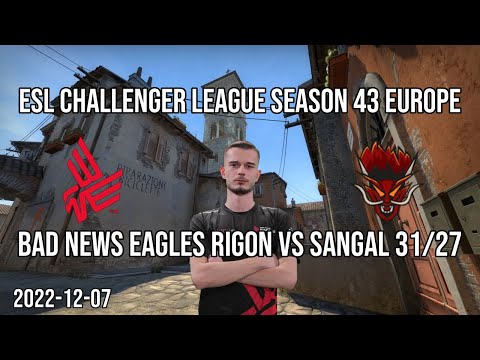 CSGO POV: Bad News Eagles rigoN vs Sangal (31/27) @ inferno (2022-12-07)
