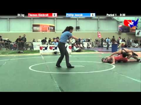 Thomas Kimbrell vs. Phillip Joseph at 2013 ASICS University Nationals - FS