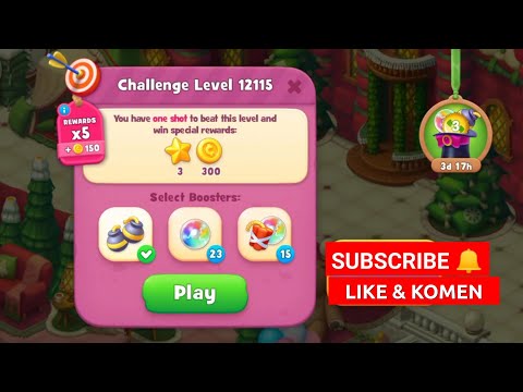 GARDENSCAPES CHALLENGE LEVEL 12115 | MARI MAIN BERSAMA