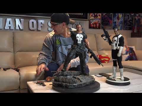 PUNISHER Custom By Resin Mechanix Sculpted by Franco Carlesimo 1/4 Scale
