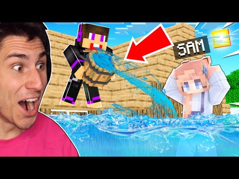 I Filled My Girlfriend's Base WITH WATER! | Minecraft