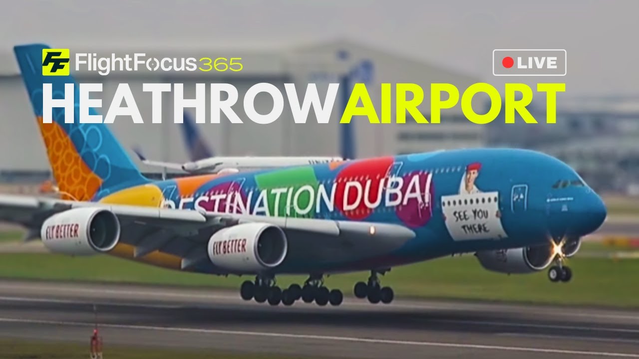 STORM EOWYN Live London Heathrow Airport