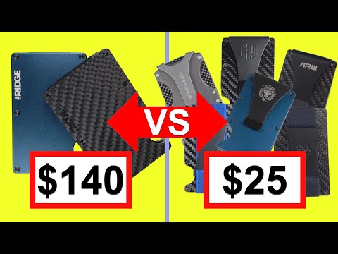 Ridge vs Amazon knockoff wallets; Best 6 Amazon COMPARED