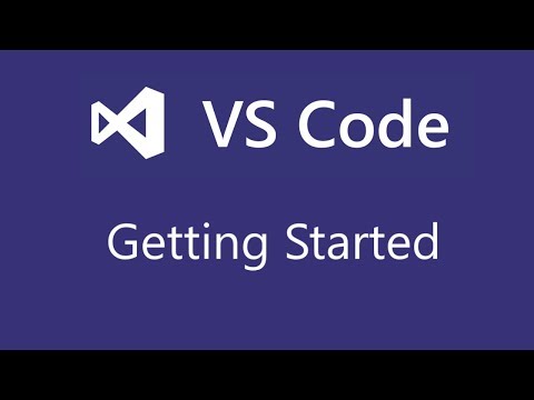 Visual Studio Code - 2 - Getting Started
