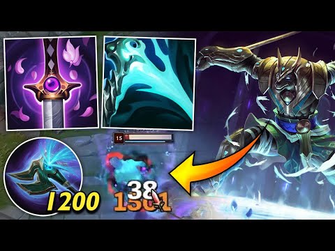 Crazy scaling Nasus build one shots everything and all you do is ignore lanes