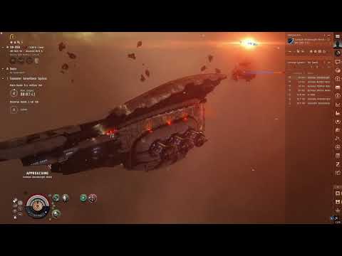 EVE Online Guristas Dreadnought vs Revelation
