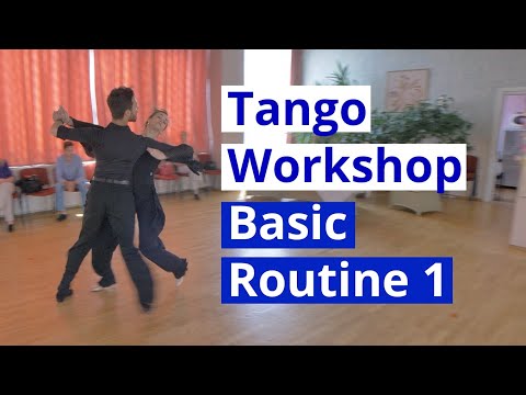 Tango Basic Routines Workshop 1 | demo by Edgars Linis - Eliza Ancane