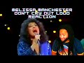 Melissa Manchester Don't Cry Out Loud reaction