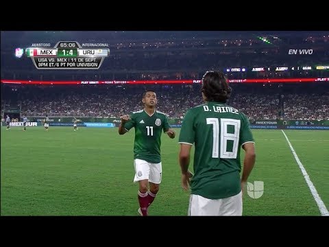 Diego Lainez vs Uruguay (Friendly) - 9/7/18 HD 720p By EE
