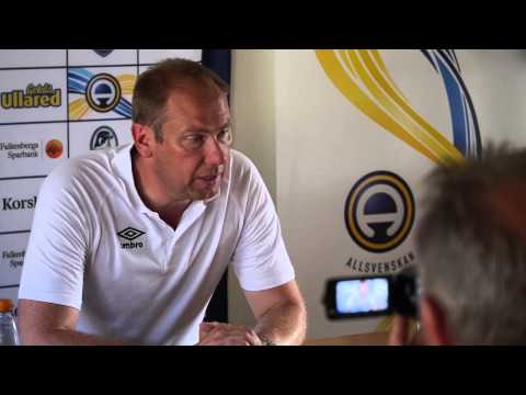 Presskonferens, Falkenberg - Elfsborg, Allsvenskan 2015