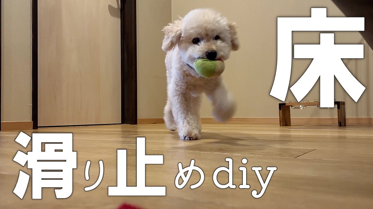 【床 滑り止めDIY】うちのフローリングに使えるワックスは？調べて分かった床の違い。ペットに優しい伊勢通の自然塗料「Grip oil」