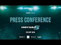 King of the Table 5 Press Conference - Livestream