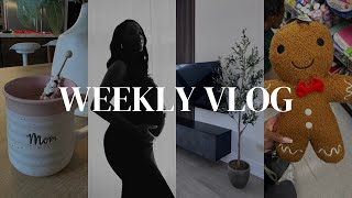 Weekly Vlog: New Home Decor, DIY Maternity Shoot, Glucose Test Results, Cooking |Pregnancy Vlog