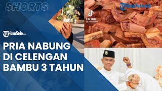 Pria Menabung di Celengan Bambu Selama 3 Tahun untuk Menikah, Hasilnya Sampai Rp 31 Juta
