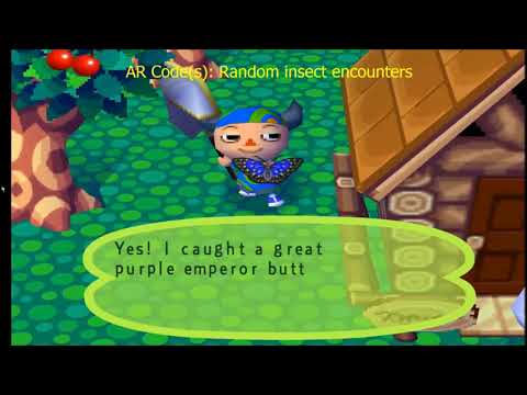 Animal Crossing Gamecube - New Action Replay Codes