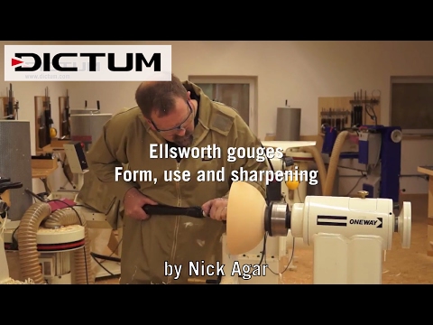 Ellsworth Gouges - Form, use and sharpening - with Nick Agar - DICTUM tutorial video