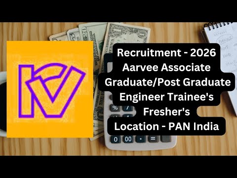 Graduate and Post Graduate Engineer Trainee's in Aarvee Associate | What & How