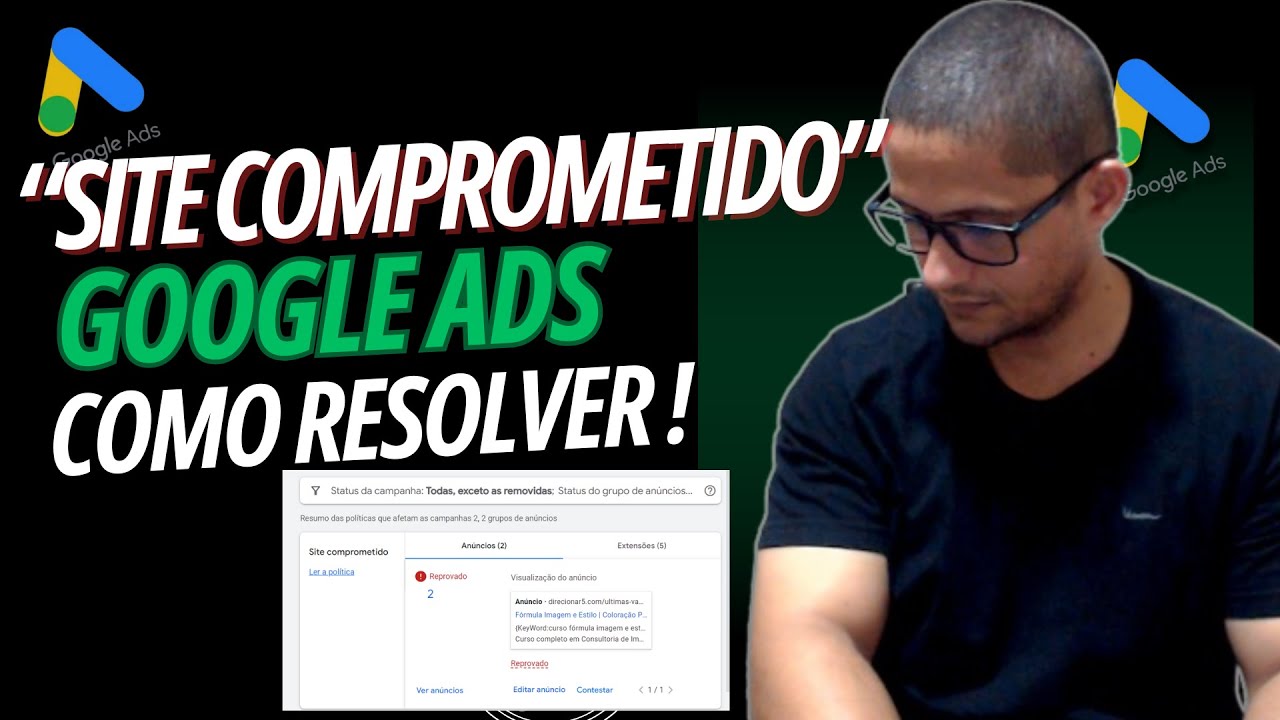 🌐 COMO RESOLVER ANÚNCIOS REPROVADOS NO GOOGLE ADS "SITE COMPROMETIDO"  🌐